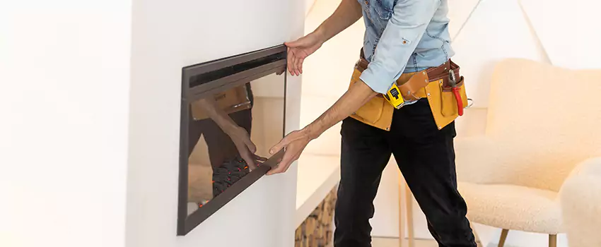 Metal Fireplace Installation in Bon Air, Virginia